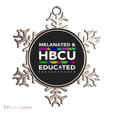 Melanated Hbcu Educated (Historically Black Colleges Unis) Gift Ornament