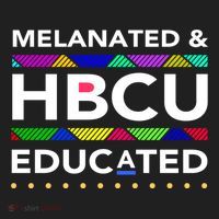 Melanated Hbcu Educated (Historically Black Colleges Unis) Gift Golf Towel thumb 3