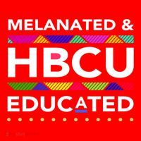 Melanated Hbcu Educated (Historically Black Colleges Unis) Gift Santa Hat thumb 1
