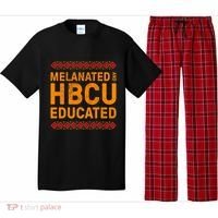 Melanated Hbcu Educated (Historically Black Colleges Uni’s) Gift Pajama Set thumb 0