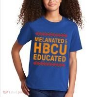 Melanated Hbcu Educated (Historically Black Colleges Uni’s) Gift Kids T-Shirt thumb 2