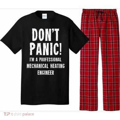 Mechanical Heating Engineer Pajama Set