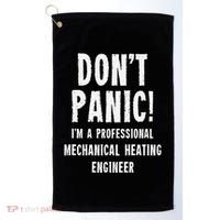 Mechanical Heating Engineer Golf Towel thumb 0