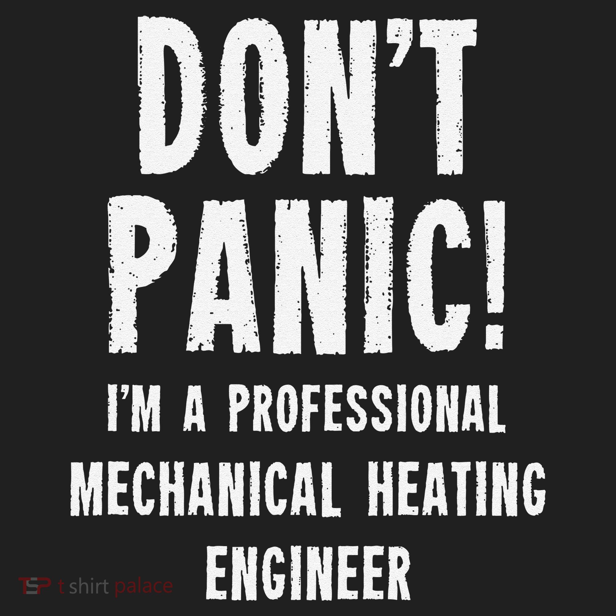 Mechanical Heating Engineer Golf Towel