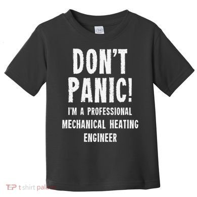 Mechanical Heating Engineer Toddler T-Shirt