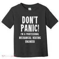 Mechanical Heating Engineer Toddler T-Shirt thumb 0