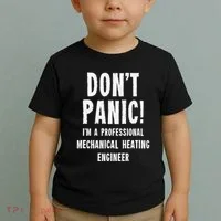 Mechanical Heating Engineer Toddler T-Shirt thumb 2