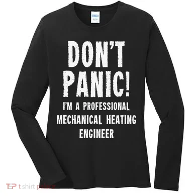 Mechanical Heating Engineer Women's Long Sleeve Shirt