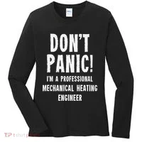 Mechanical Heating Engineer Women's Long Sleeve Shirt thumb 0