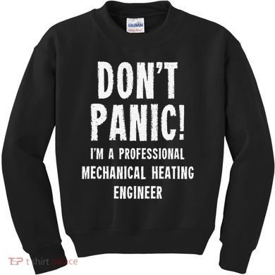 Mechanical Heating Engineer Kids Sweatshirt