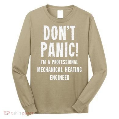 Mechanical Heating Engineer Long Sleeve Shirt