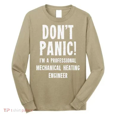 Mechanical Heating Engineer Long Sleeve Shirt