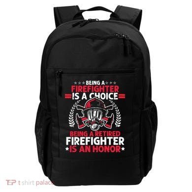 Men Heroic Fireman Gift Idea Retired Firefighter Backpack