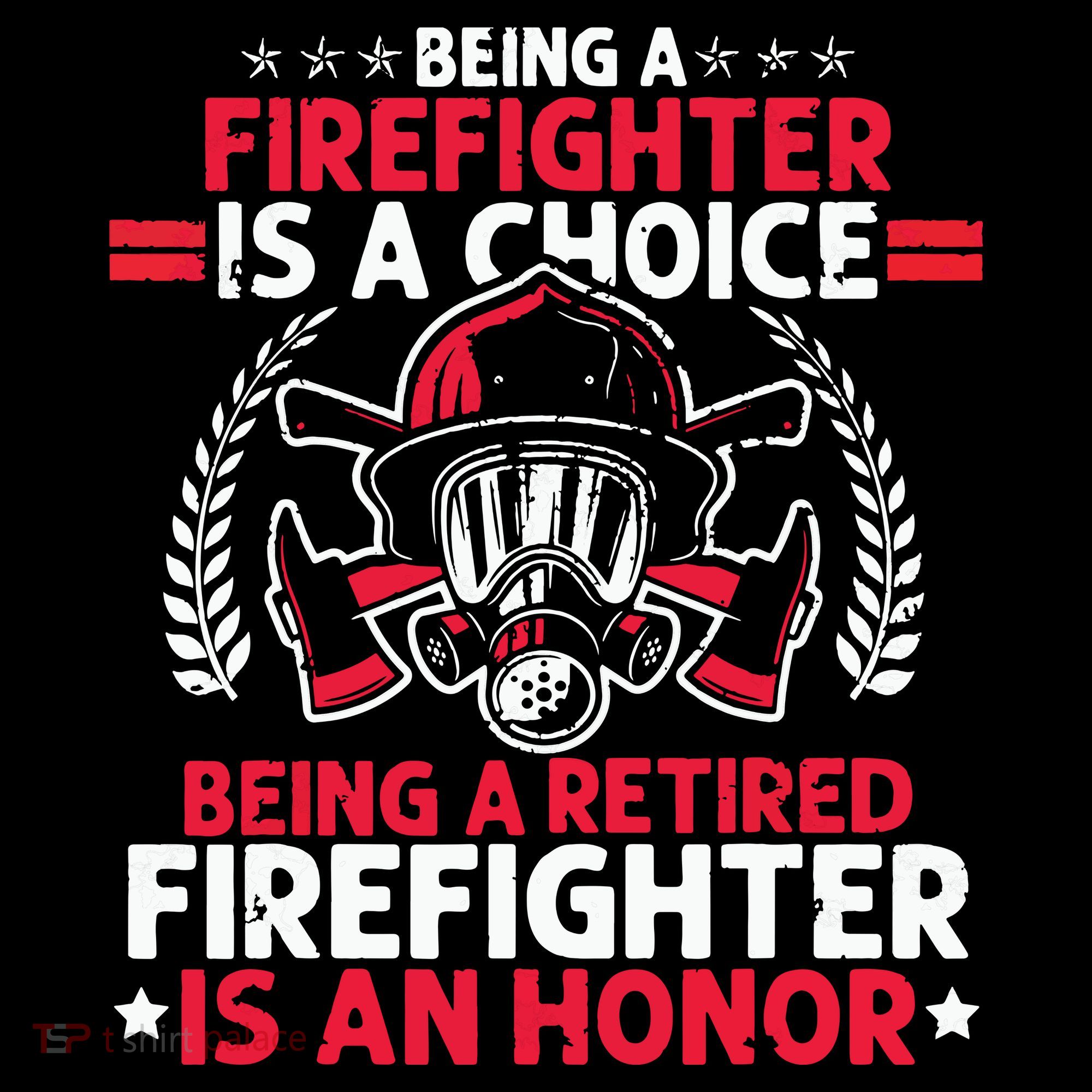 Men Heroic Fireman Gift Idea Retired Firefighter Dry Zone Grid Polo