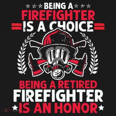 Men Heroic Fireman Gift Idea Retired Firefighter Mousepad