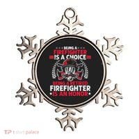 Men Heroic Fireman Gift Idea Retired Firefighter Ornament thumb 0