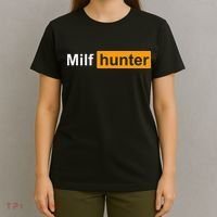 MILF Hunter Funny Adult Humor Joke For Men Who Love Milfs T-Shirt thumb 4