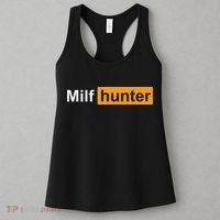 MILF Hunter Funny Adult Humor Joke For Men Who Love Milfs Women's Tank Top thumb 3