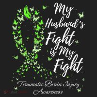 My Husband’s Fight My Fight Traumatic Brain Injury Awareness Gift Women's Sweatshirt thumb 2