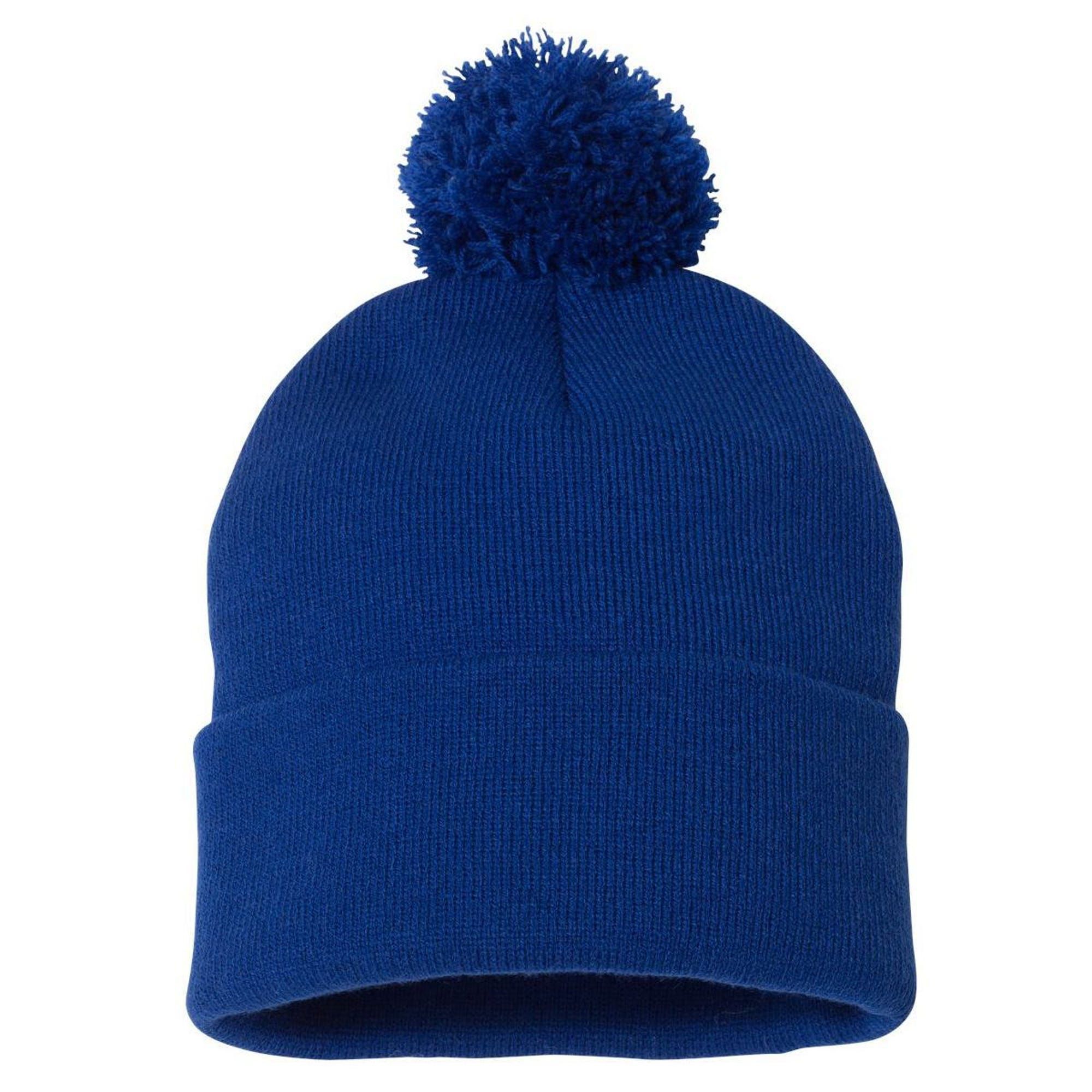My Husbands Fight Is My Fight Prostate Cancer Awareness Gift Pom Pom 12in Knit Beanie