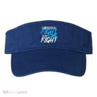 My Husbands Fight Is My Fight Prostate Cancer Awareness Gift Visor thumb 0