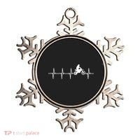 Motocross Heartbeat For Bikers Ornament thumb 0