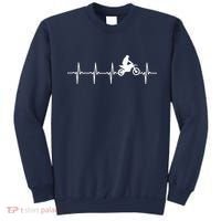 Motocross Heartbeat For Bikers Sweatshirt thumb 0