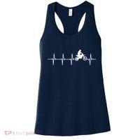 Motocross Heartbeat For Bikers Women's Tank Top thumb 0