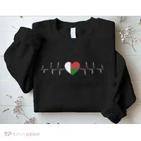 Madagascar Heartbeat Flag Sweatshirt thumb 2