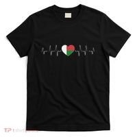 Madagascar Heartbeat Flag T-Shirt thumb 0