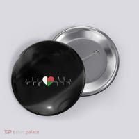 Madagascar Heartbeat Flag Button thumb 0