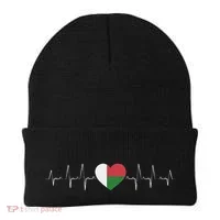 Madagascar Heartbeat Flag Beanie thumb 0