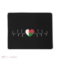 Madagascar Heartbeat Flag Mousepad thumb 0