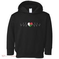 Madagascar Heartbeat Flag Toddler Hoodie thumb 0