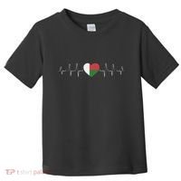 Madagascar Heartbeat Flag Toddler T-Shirt thumb 0
