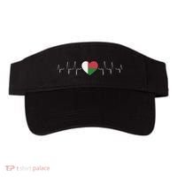 Madagascar Heartbeat Flag Visor thumb 0