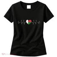 Madagascar Heartbeat Flag Women's T-Shirt thumb 0