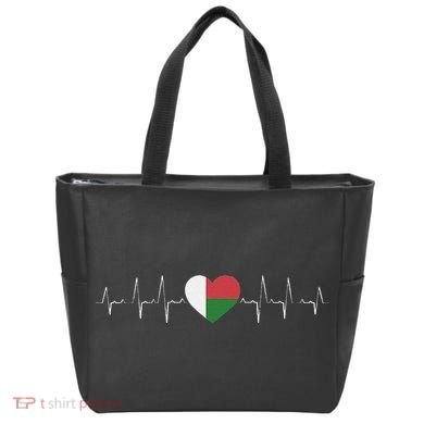 Madagascar Heartbeat Flag Bag