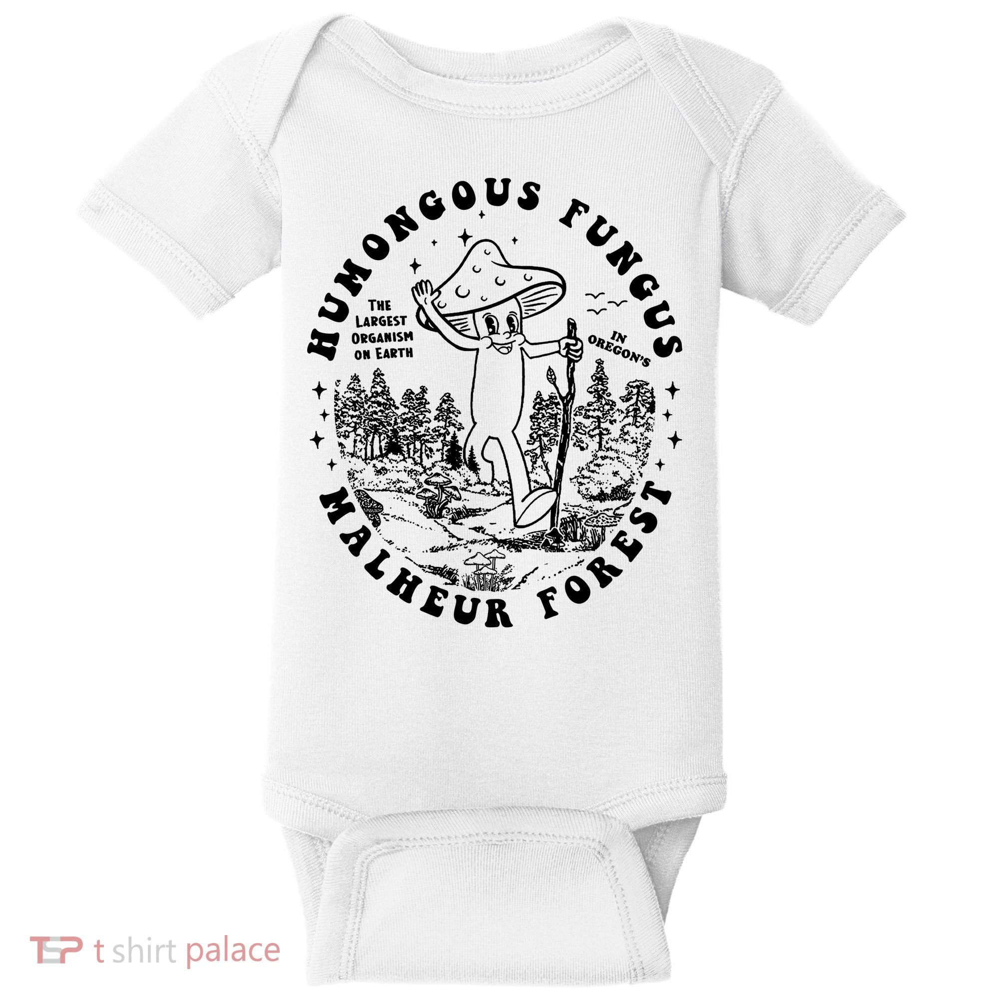 Mushroom Humongous Fungus Baby Bodysuit
