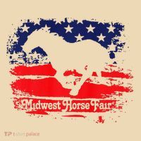 Midwest Horse Fair Redwhiteblue Flag Tote Bag thumb 4