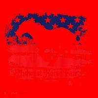Midwest Horse Fair Redwhiteblue Flag Santa Hat thumb 1