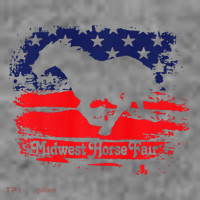 Midwest Horse Fair Redwhiteblue Flag Toddler Hoodie thumb 2