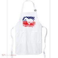 Midwest Horse Fair Redwhiteblue Flag Apron thumb 0
