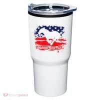 Midwest Horse Fair Redwhiteblue Flag Tumbler thumb 0