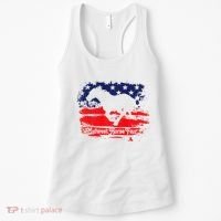 Midwest Horse Fair Redwhiteblue Flag Women's Tank Top thumb 0