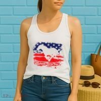 Midwest Horse Fair Redwhiteblue Flag Women's Tank Top thumb 2