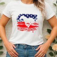 Midwest Horse Fair Redwhiteblue Flag Women's T-Shirt thumb 2