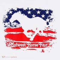 Midwest Horse Fair Redwhiteblue Flag Kids Sweatshirt thumb 2