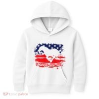 Midwest Horse Fair Redwhiteblue Flag Kids Hoodie thumb 0