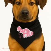 Maui Hawaii Floral USA-Made Doggie Bandana thumb 1